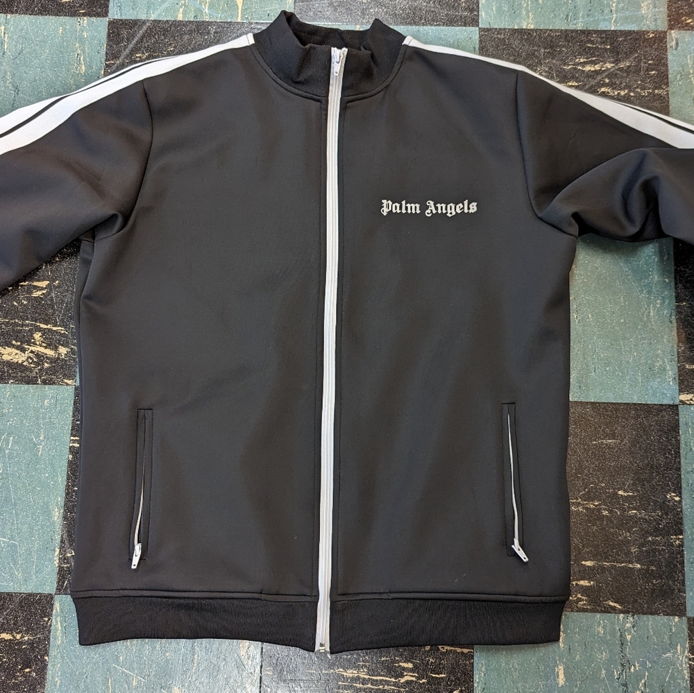 Palm Angels Black Tracksuit (Large)